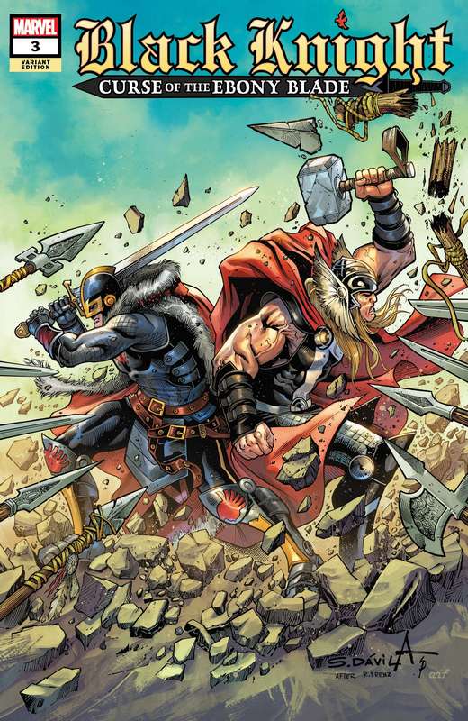 BLACK KNIGHT CURSE EBONY BLADE #3 (OF 5) DAVILA VARIANT