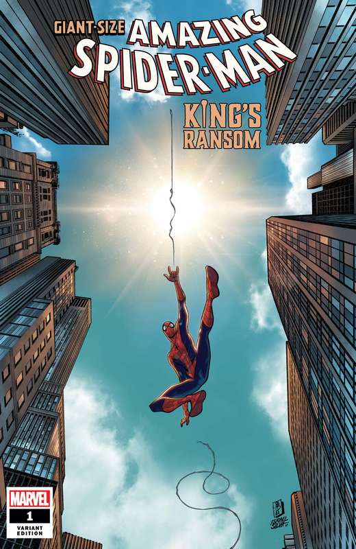 GIANT-SIZE AMAZING SPIDER-MAN KINGS RANSOM #1 BALDEON VARIANT