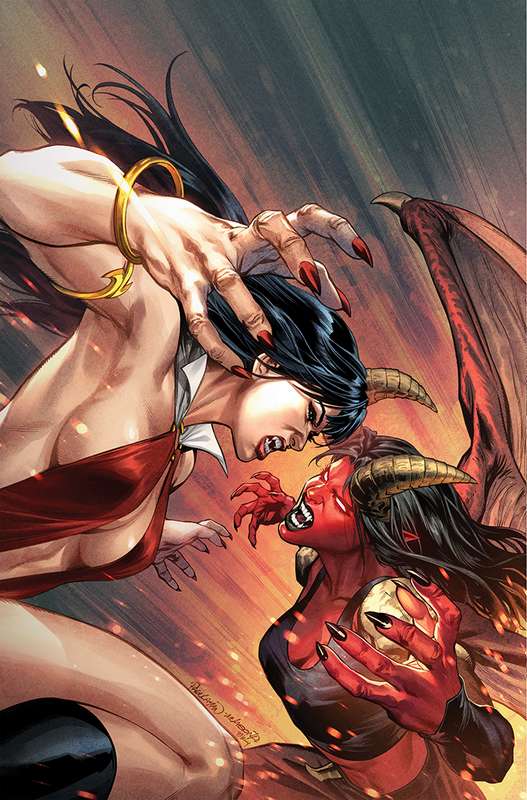 VAMPIRELLA VS PURGATORI #3 1:10 PAGULAYAN VIRGIN RATIO VARIANT
