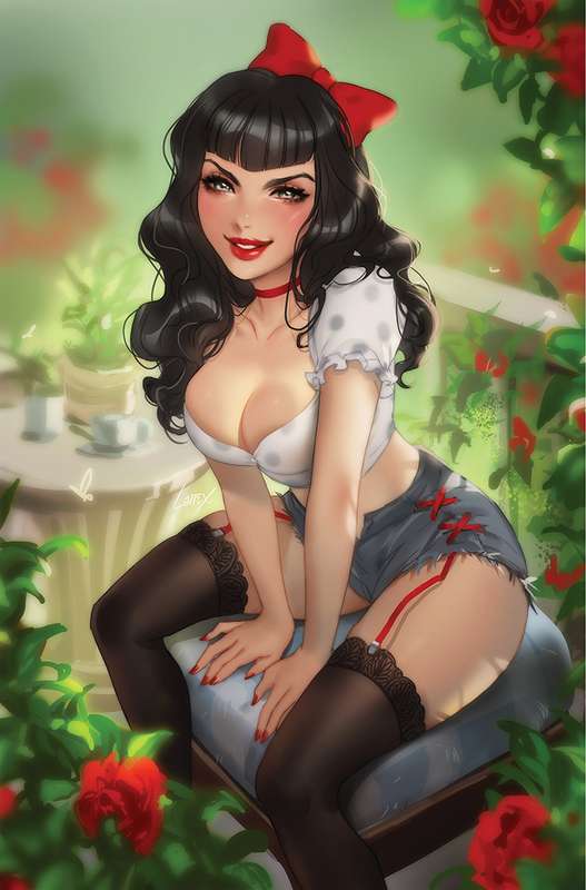 BETTIE PAGE & CURSE OF THE BANSHEE #1 1:21 LI VIRGIN FOC RATIO VARIANT