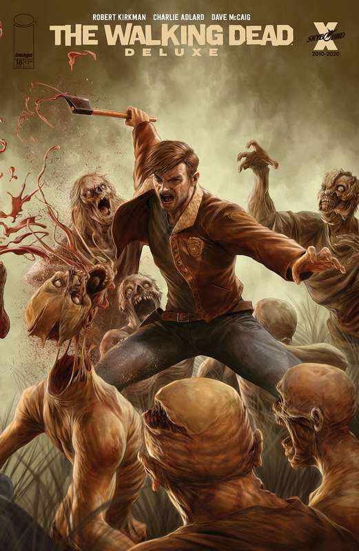 WALKING DEAD DELUXE #18 CVR C RAPOZA (MR)
