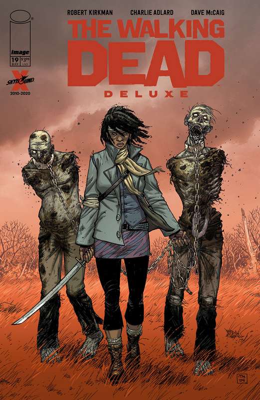 WALKING DEAD DELUXE #19 CVR B MOORE & MCCAIG (MR)