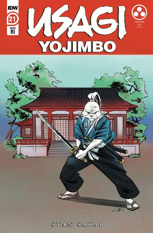 USAGI YOJIMBO #21 CVR B 1:10 SOO LEE RATIO VARIANT