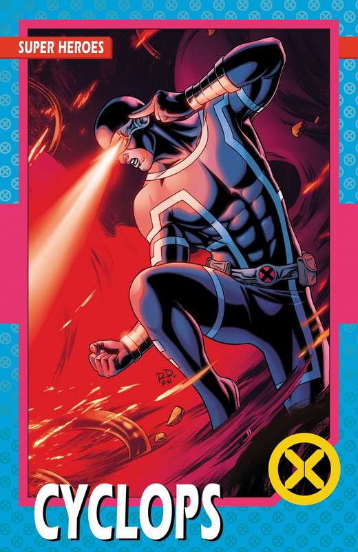 X-MEN #1 DAUTERMAN NEW LINE UP TRADING CARD VARIANT