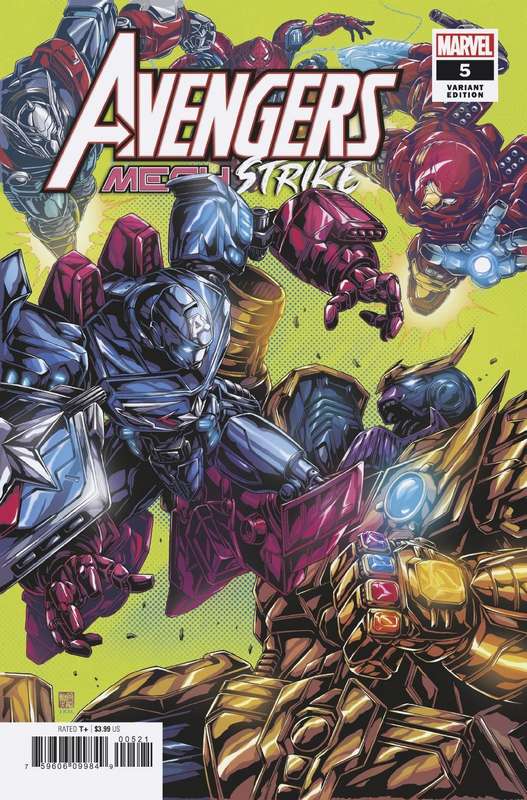 AVENGERS MECH STRIKE #5 (OF 5) OKAZAKI VARIANT