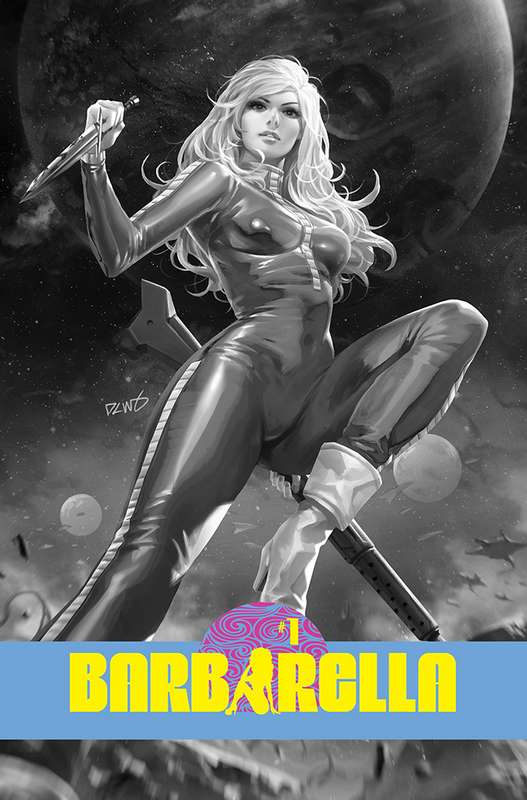 BARBARELLA #1 CVR J 1:30 RATIO VARIANT CHEW B&W