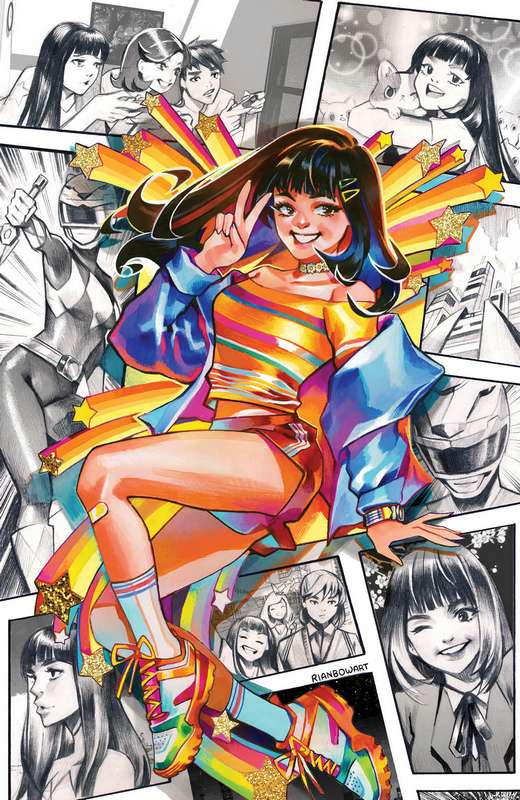 POWER RANGERS #9 CVR G 1 PER STORE VARIANT GONZALES