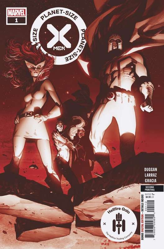 PLANET-SIZED X-MEN #1 2ND PTG VARIANT GALA
