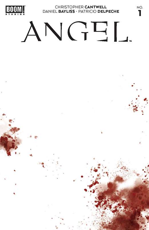 ANGEL #1 (OF 8) CVR C BLOODY BLANK SKETCH VARIANT