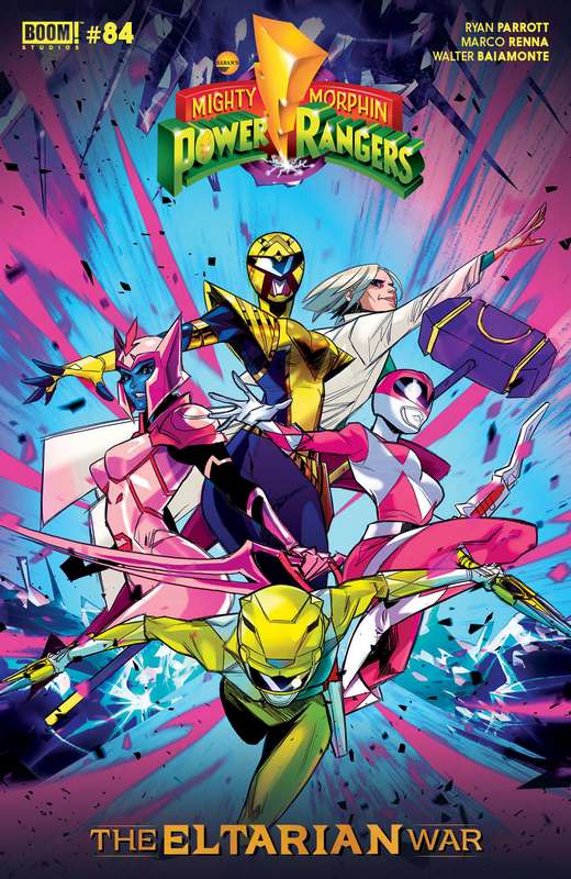 MIGHTY MORPHIN #15 CVR B LEGACY VARIANT CARLINI