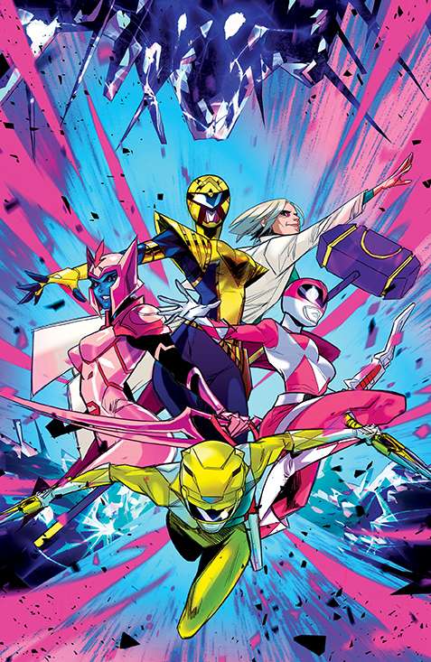 MIGHTY MORPHIN #15 CVR D 1:15 RATIO VARIANT CARLINI  MIGHTY MORPHIN #15 CVR D 1:15 RATIO VARIANT CARLINI