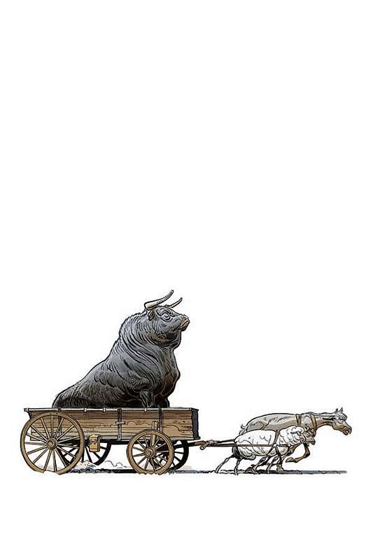 ANIMAL CASTLE #2 CVR C 1:10 DELEP SILVIO BULL VIRGIN RATIO VARIANT