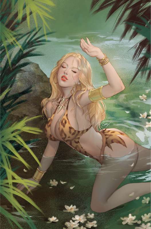 SHEENA QUEEN JUNGLE #3 CVR Q 1:15 FOC RATIO VARIANT LEIRIX VIRGIN
