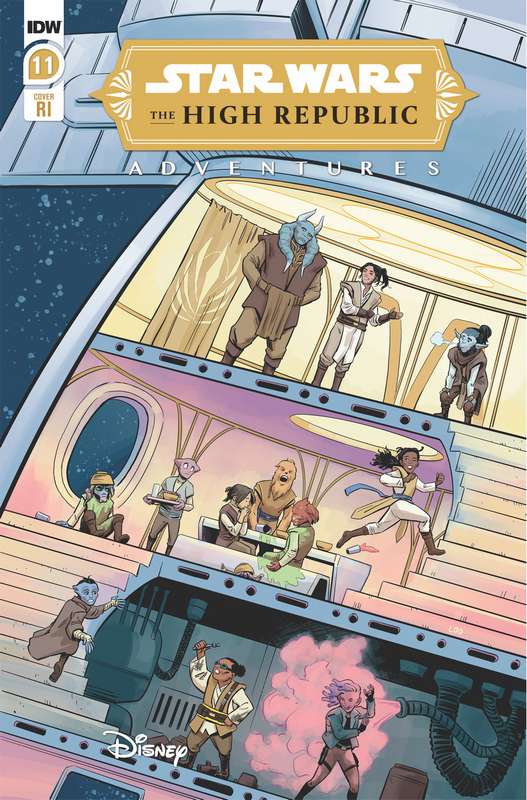 STAR WARS HIGH REPUBLIC ADVENTURES #11 CVR B 1:10 RATIO VARIANT LO