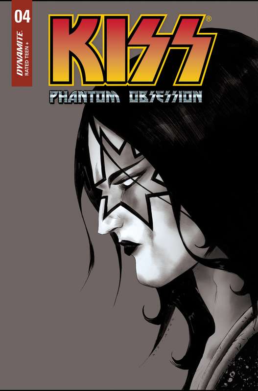 KISS PHANTOM OBSESSION #4 CVR F 1:10 RATIO VARIANT LEE B&W LINE AR