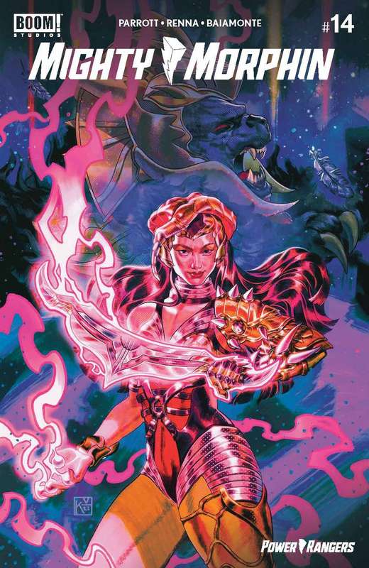 MIGHTY MORPHIN #14 CVR F FOC REVEAL VARIANT DEL VALERIO