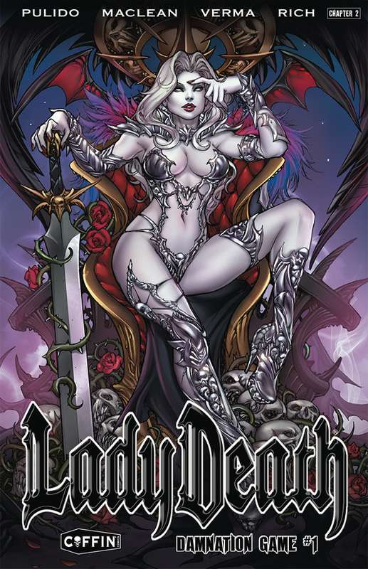 LADY DEATH DAMNATION GAME #1 PFREMIERE ED (MR)