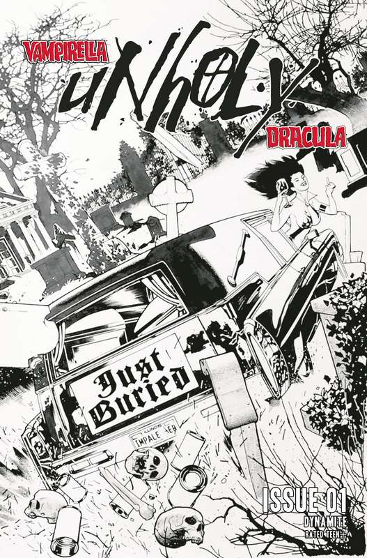 VAMPIRELLA DRACULA UNHOLY #1 CVR ZA 1:21 FOC RATIO VARIANT HUGHES