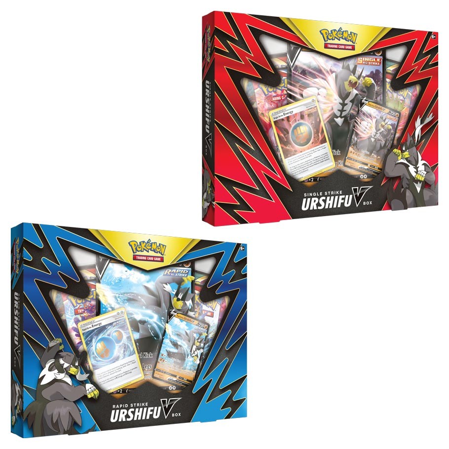 Pokemon TCG (PKM): Single/Rapid Strike Urshifu V Box