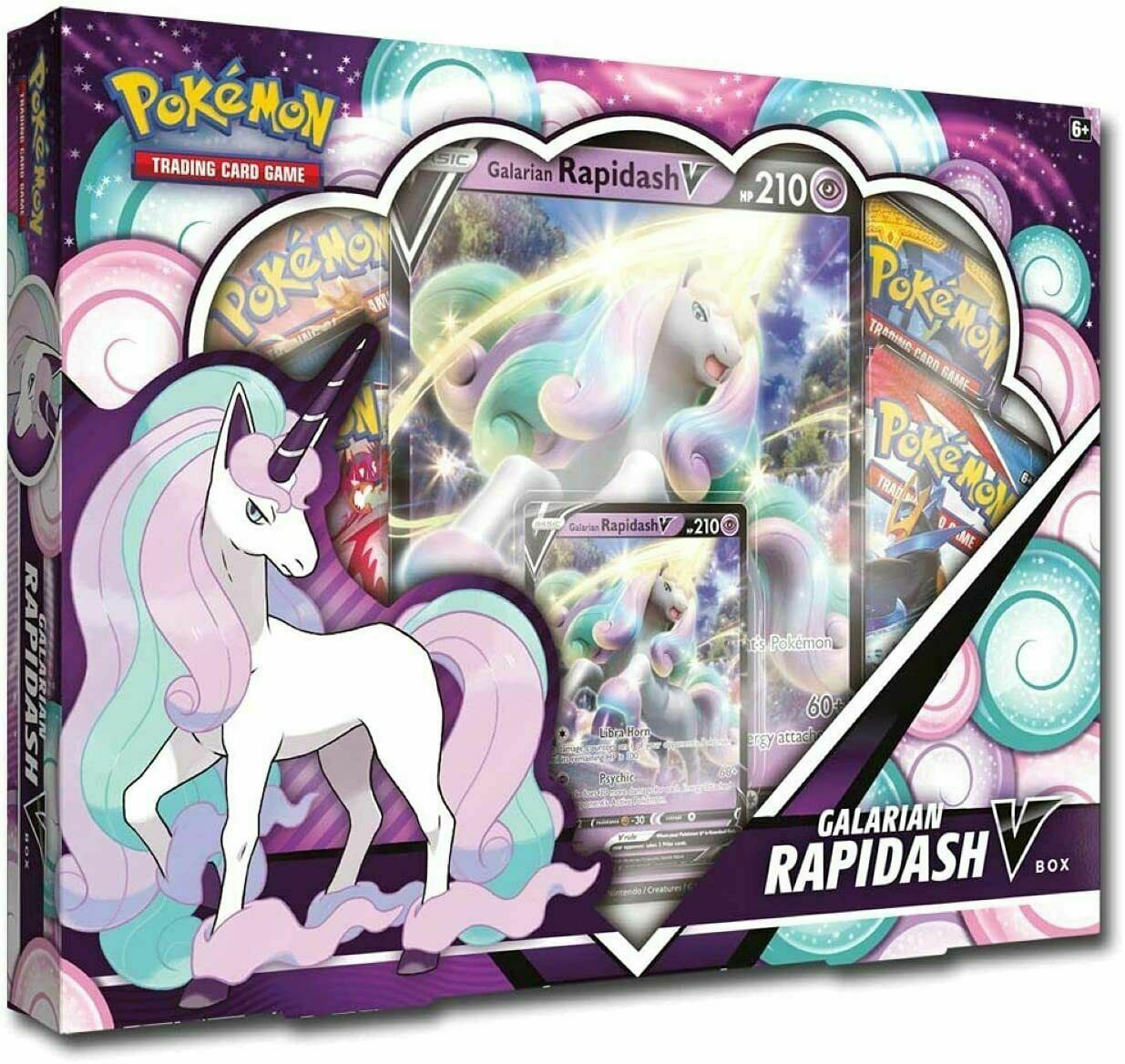 Pokemon TCG PKM: Galarian Rapidash V Box