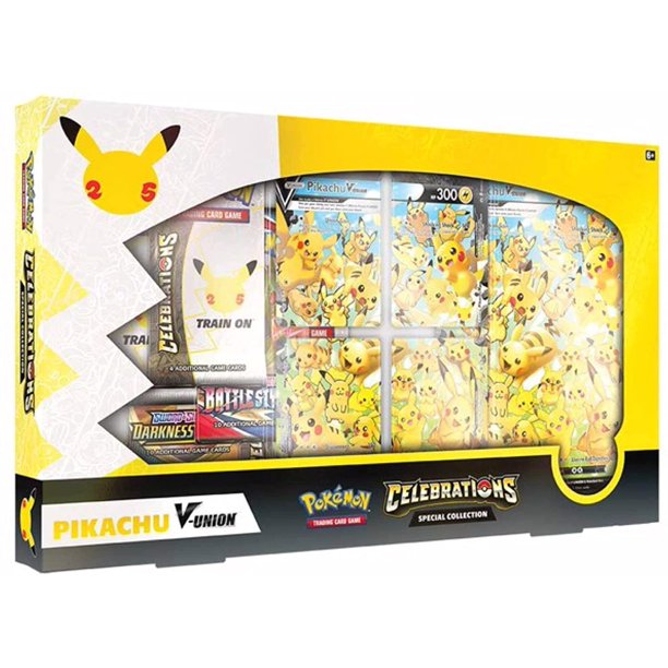Pokemon TCG (PKMN): Celebrations Special Collection Pikachu V-UNION
