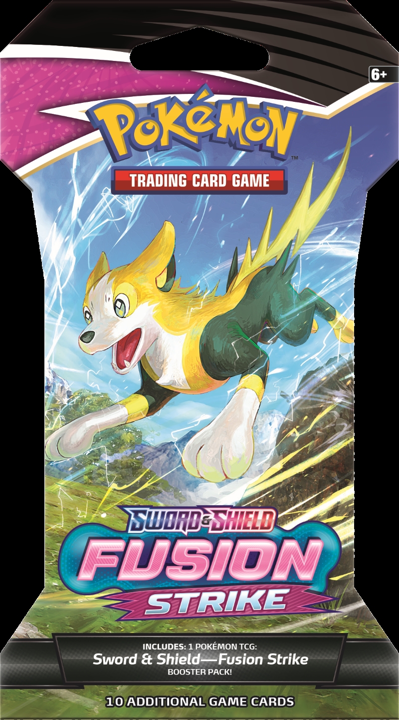 Pokemon TCG (PKMN): FUSION STRIKE SLEEVED BOOSTER PACK