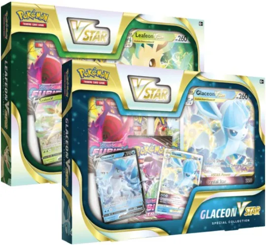 POKEMON TCG (PKMN): LEAFEON VSTAR OR GLACEON VSTAR SPECIAL COLLECTION (Choose one)