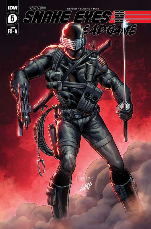 SNAKE EYES DEADGAME #5 (OF 5) CVR C 1:10 RATIO VARIANT HAMA LIEFELD