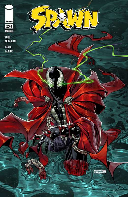 SPAWN #324 CVR B BARBERI