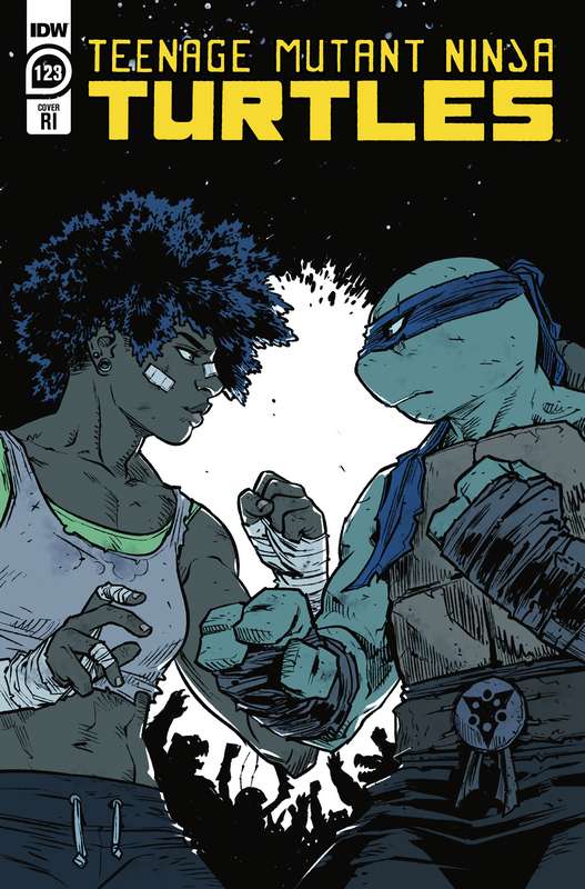 TMNT ONGOING #123 CVR C 1:10 RATIO VARIANT CAMPBELL