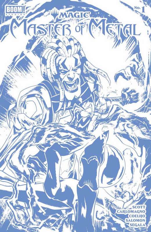 MAGIC MASTER OF METAL #1 CVR C FOIL VARIANT GORHAM