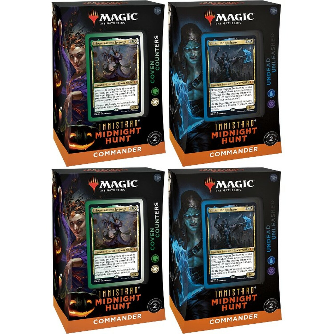 Magic the Gathering (MTG):Innistrad: Midnight Hunt Commander Deck (1 of 4)