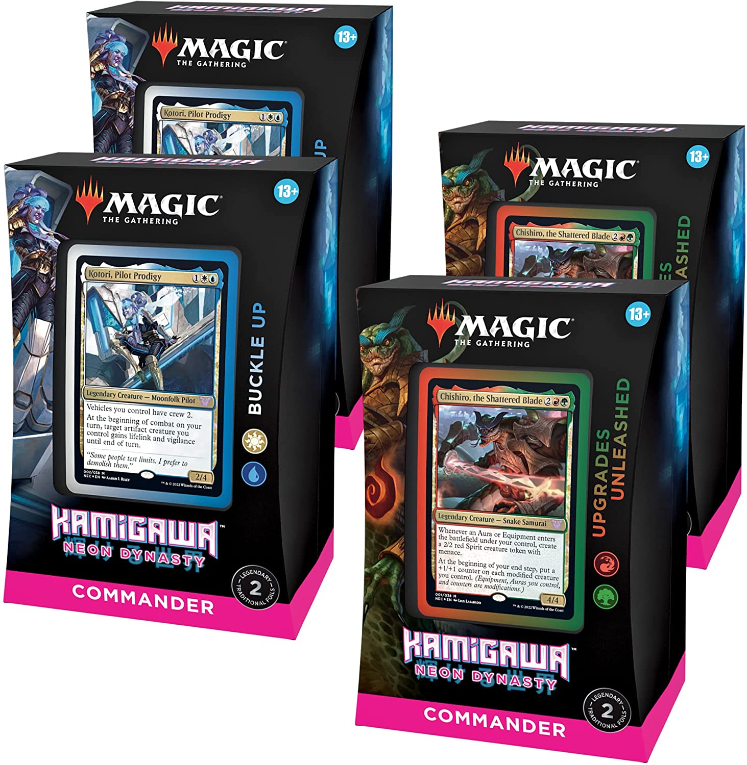 Magic the Gathering CCG: Kamigawa - Neon Dynasty Commander Deck