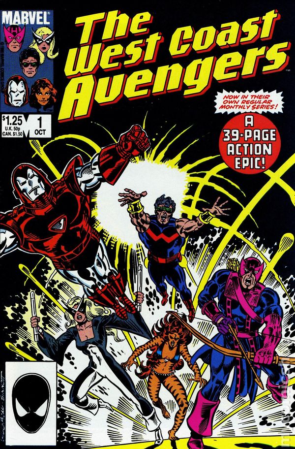 THE WEST COAST AVENGERS #1