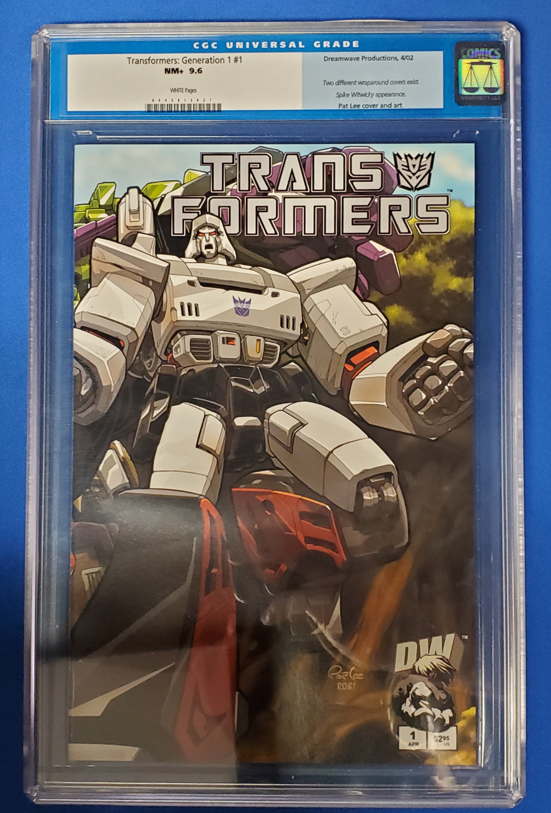 Transformers: Generation #1 CGC 9.8