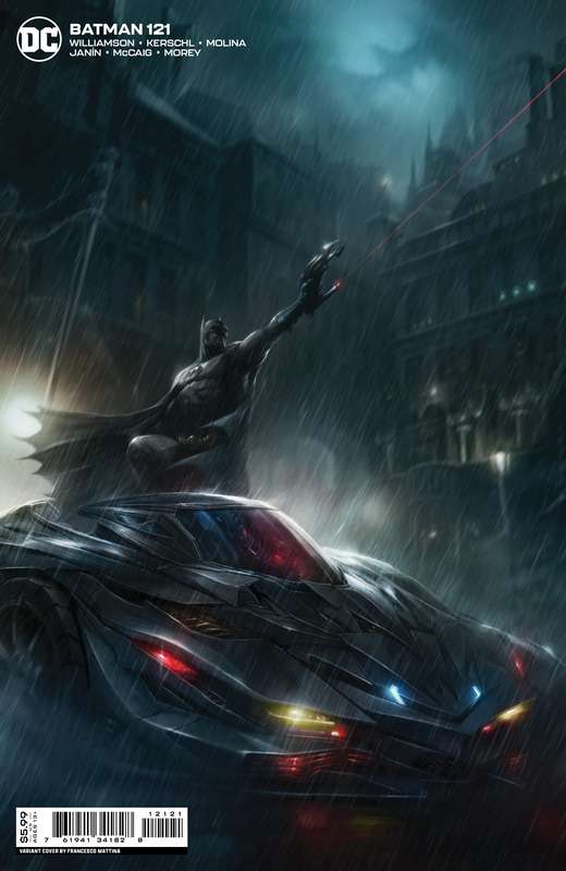 BATMAN #121 CVR B FRANCESCO MATTINA CARD STOCK VARIANT