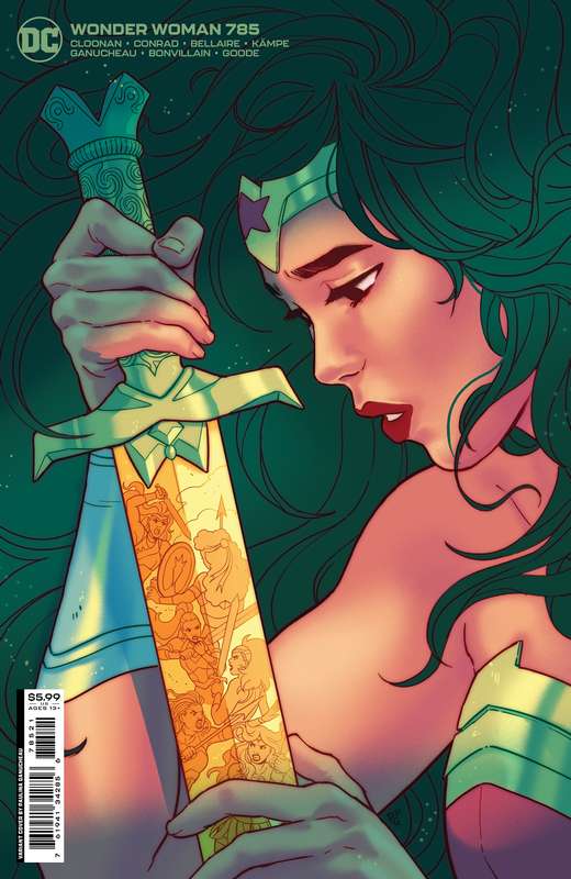 WONDER WOMAN #785 CVR B PAULINA GANUCHEAU CARD STOCK VARIANT (TRIAL OF THE AMAZONS)
