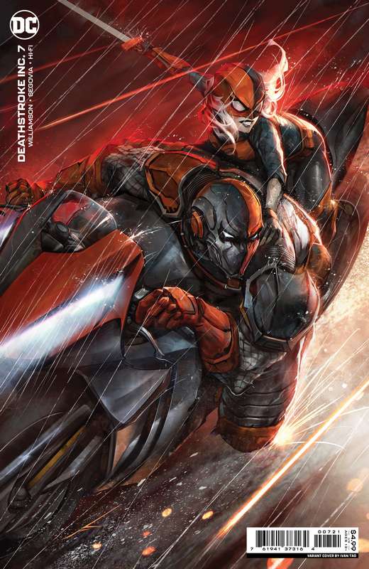 DEATHSTROKE INC #7 CVR B IVAN TAO CARD STOCK VARIANT