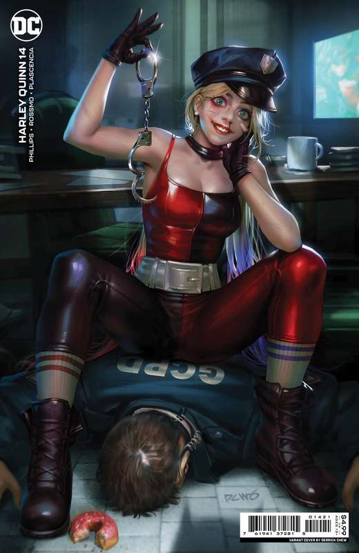 HARLEY QUINN #14 CVR B DERRICK CHEW CARD STOCK VARIANT