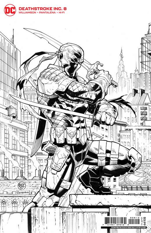 DEATHSTROKE INC #8 Second Printing
