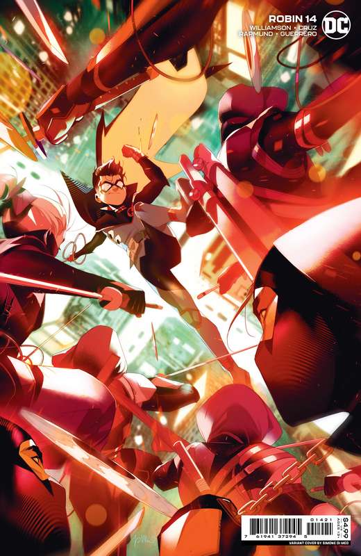 ROBIN #14 CVR B SIMONE DI MEO CARD STOCK VARIANT (SHADOW WAR)
