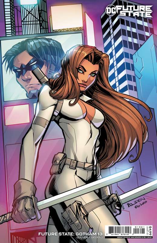 FUTURE STATE GOTHAM #13 CVR B MIKE BOWDEN CARD STOCK VARIANT