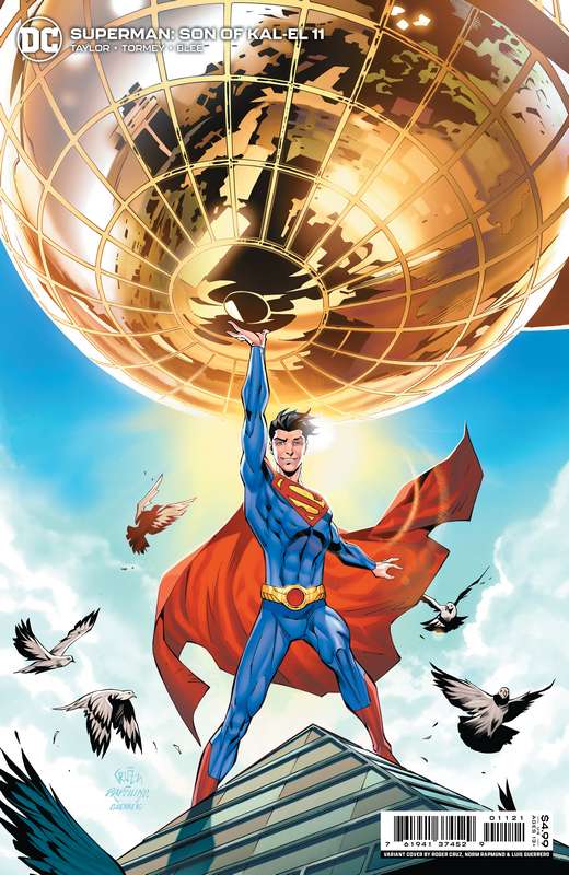 SUPERMAN SON OF KAL-EL #11 CVR B ROGER CRUZ & NORM RAPMUND CARD STOCK VARIANT