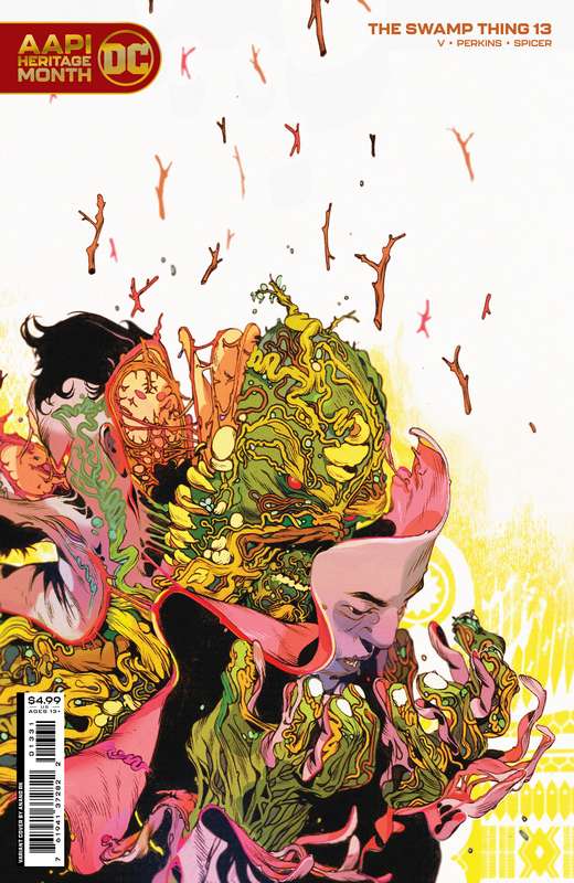 SWAMP THING #13 (OF 16) CVR C ANAND RK AAPI CARD STOCK VARIANT