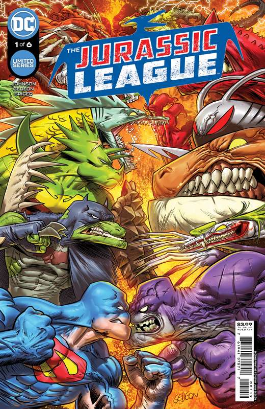 JURASSIC LEAGUE #1 Second Printing Cvr A Juan Gedeon