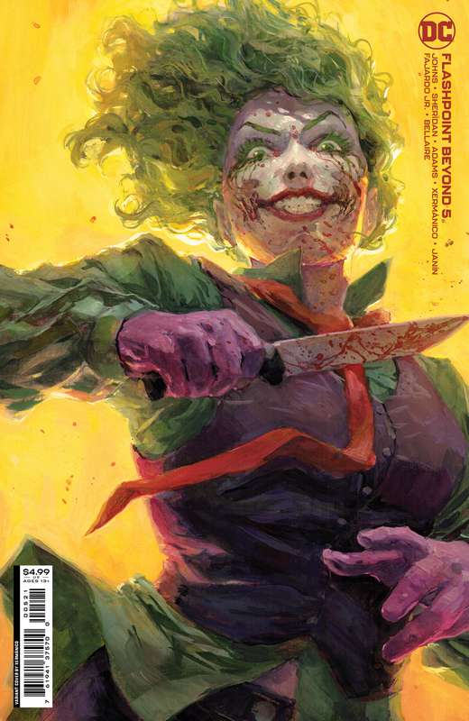 FLASHPOINT BEYOND #5 (OF 6) CVR B XERMANICO CARD STOCK VARIANT