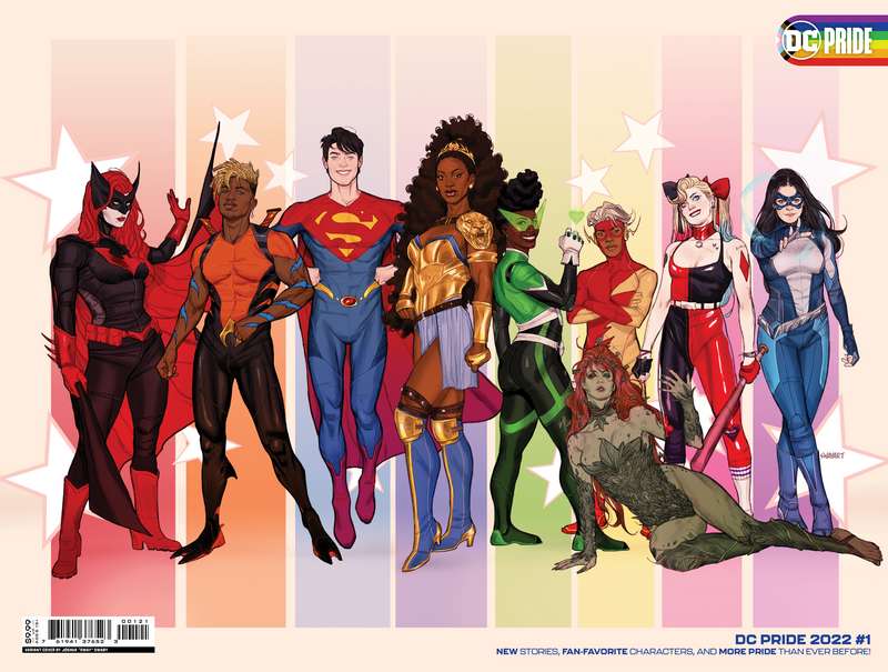 DC PRIDE 2022 #1 (ONE SHOT) CVR B JOSHUA SWAY SWABY WRAPAROUND VARIANT