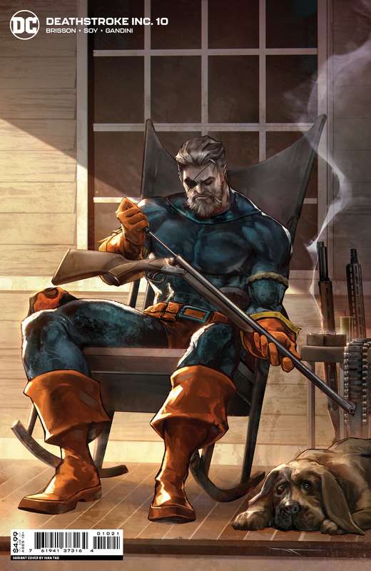 DEATHSTROKE INC #10 CVR B IVAN TAO CARD STOCK VARIANT