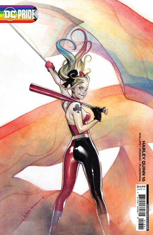 HARLEY QUINN #16 CVR C OLIVIER COIPEL PRIDE MONTH CARD STOCK VARIANT