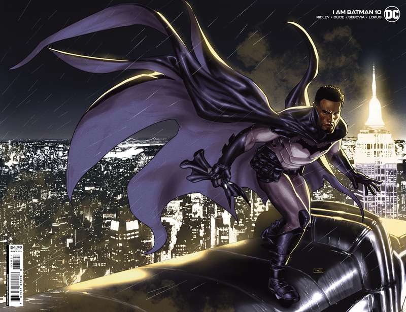 I AM BATMAN #10 CVR B TAURIN CLARKE WRAPAROUND CARD STOCK VARIANT